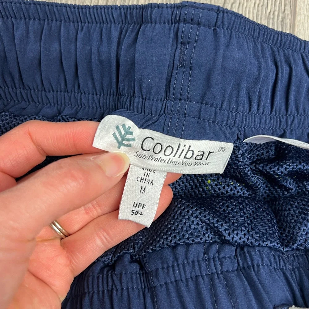 Coolibar‎ Mens Navy Swim Trunk